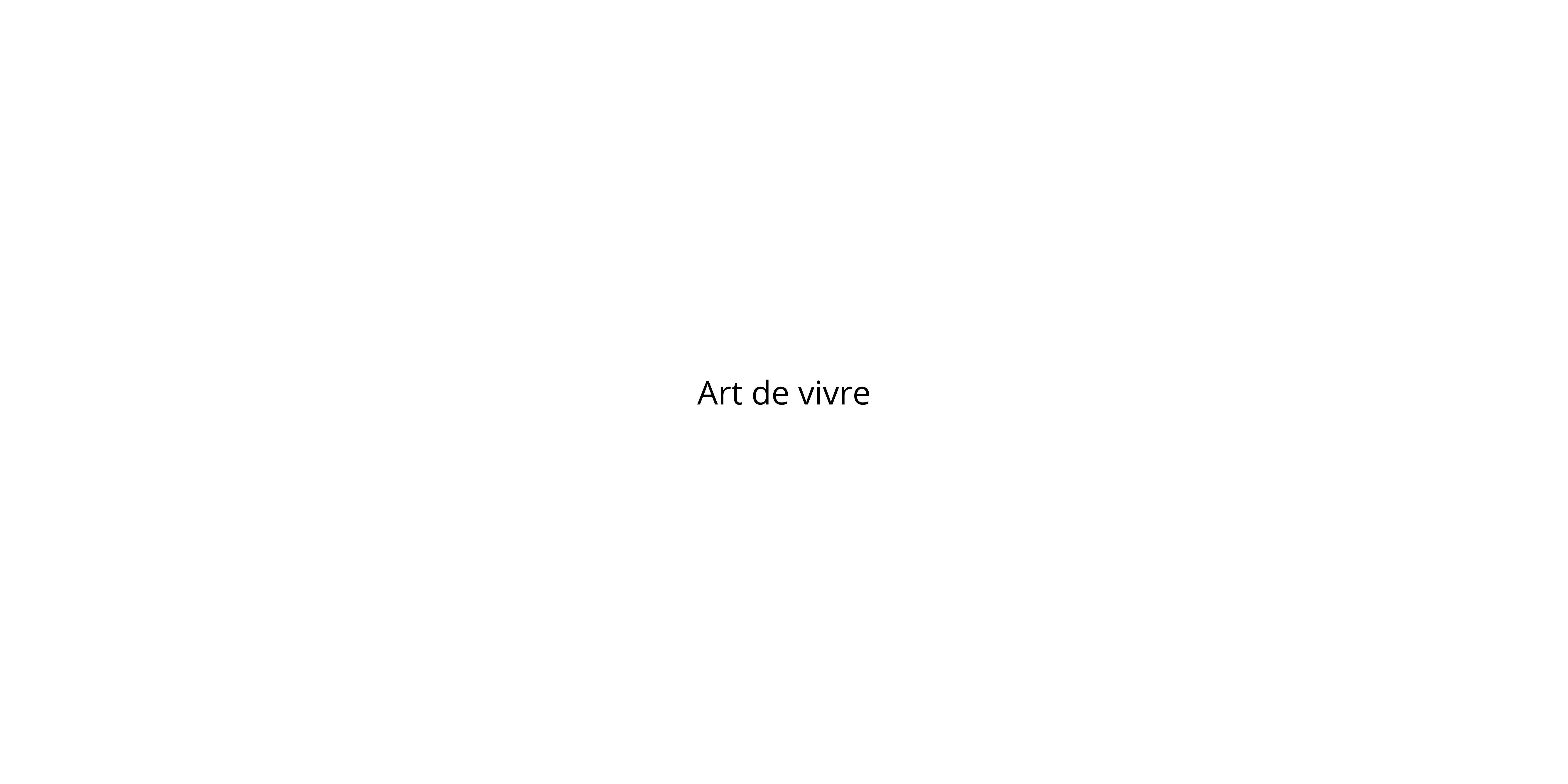 ART DE VIVRE